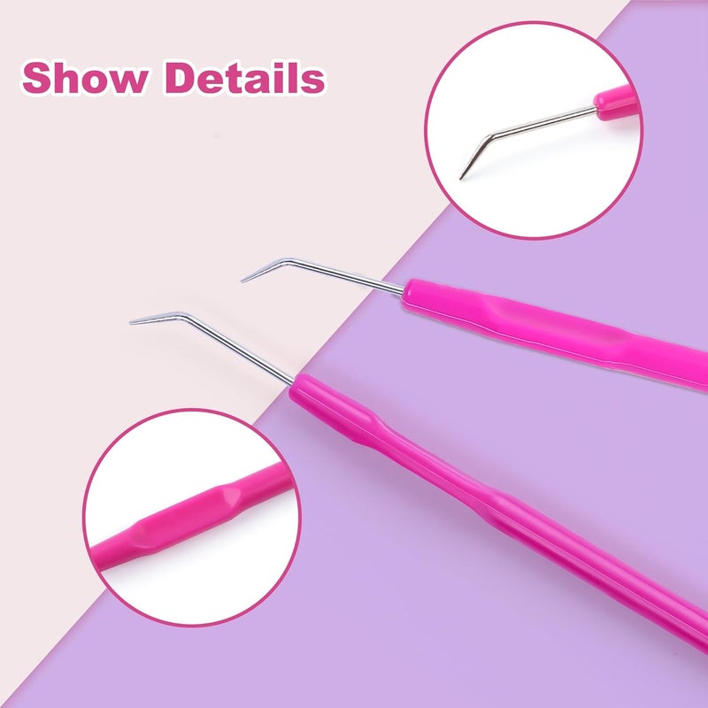 DPAPDI Knitting Loom Hook & Tool with Ergonomic Plastic Handle (2 Pack) - Image 3